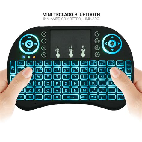 Mini Teclado Retroiluminado Gadnic Inalámbrico | Bidcom