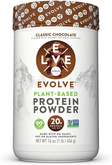 Evolve Protein Powder, Classic Chocolate, 20g Protein, 1 Pound - Walmart.com - Walmart.com