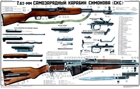 SKS-45 Simonov Carbine Rifle Poster