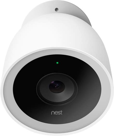 Google - Nest Cam IQ Outdoor Security Camera- 2 Pack - White ...