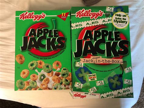 Apple Jacks Cereal Boxes (2004) by TheRandomMeister on DeviantArt