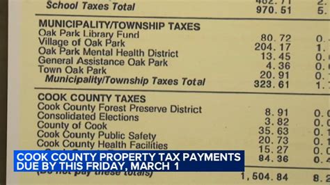 When are Cook County property taxes due? Taxpayers have until Friday to ...