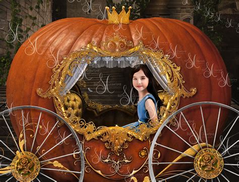 Cinderella Pumpkin Carriage Pumpkin Carving