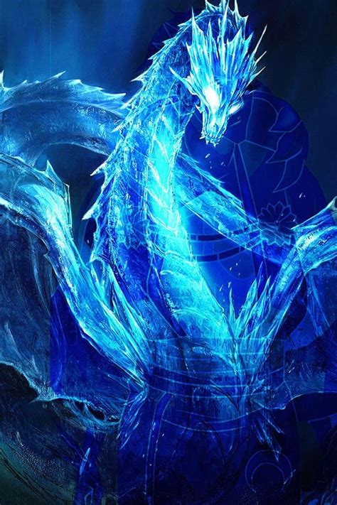 Blue Dragon Illustration