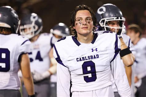 Carlsbad QB Julian Sayin named state's Football Player of the Year, is ...