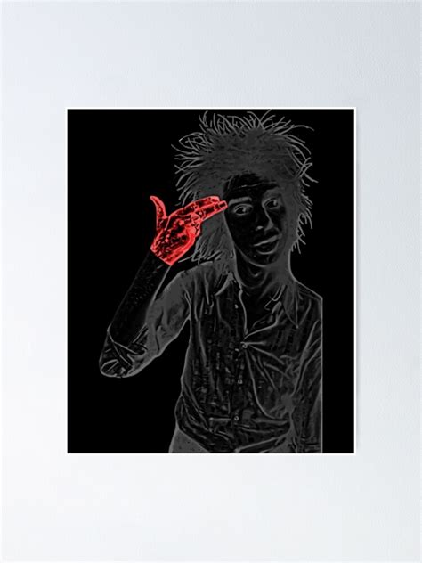 "Nick Cave RED Right Hand 80s 90s" Poster for Sale by salesalesaleArt ...