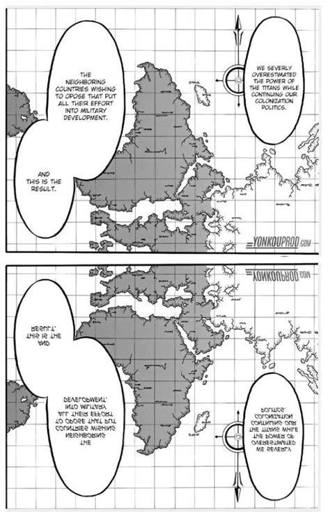 I can't believe I never noticed this before... The world map in SNK/AOT ...