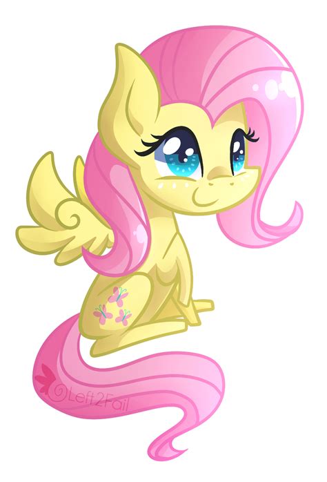 Chibi Fluttershy by Left2Fail on DeviantArt