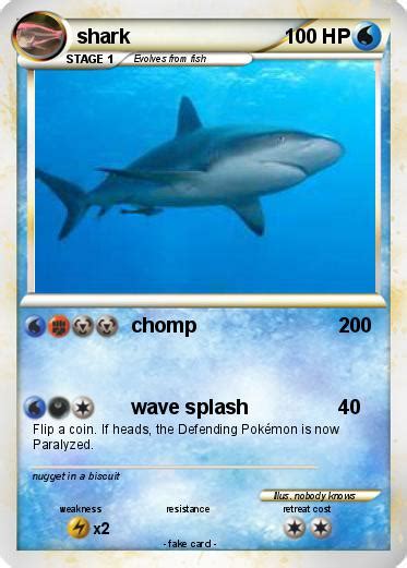 Pokémon shark 431 431 - chomp - My Pokemon Card