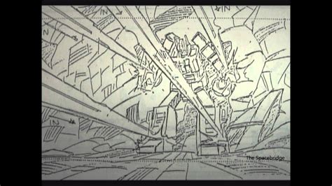 Transformers Animated Movie Ultra Magnus Original Storyboarded Death ...