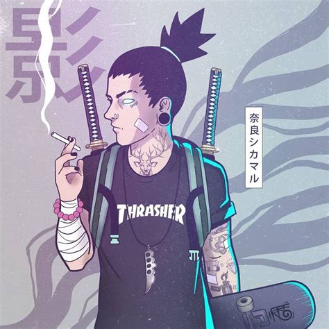 Brenou ブレノ on Instagram: “SHIKAMARU 奈良シカマル 🦌 . . . #naruto #shikamaru # ...