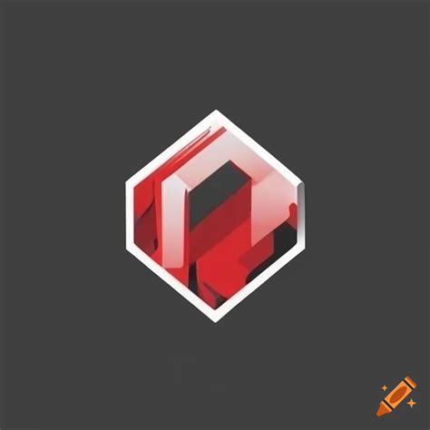Red minimalist logo