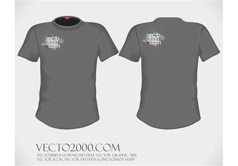 Vector illustration: T-shirt design template (for men) - Download Free ...