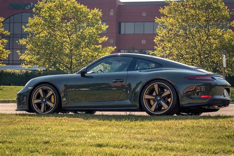 Black Olive Porsche 911 GT3 Touring on Forgeline FU3C Concave Wheels