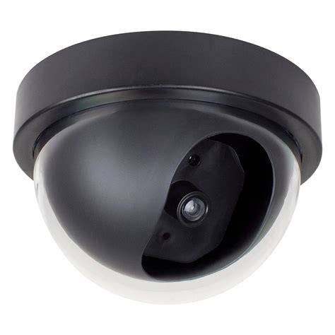 Fake Outdoor Dummy Dome Security Camera with Motion Sensor and LED ...