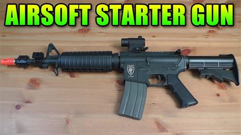 Airsoft Elite Force M4 Carbine Review: Excellent Beginner Gun - YouTube