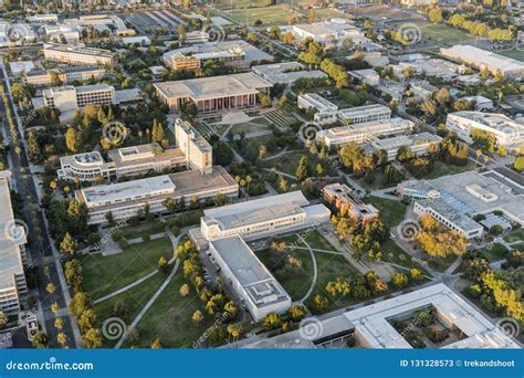 CSUN Campus Center Aerial editorial stock photo. Image of fernando ...