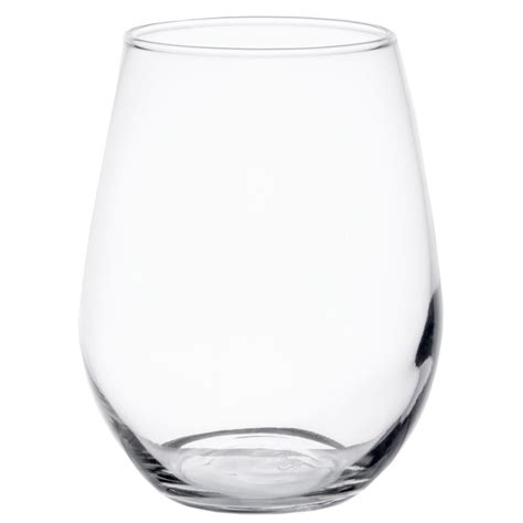 Libbey 217 12 oz. Stemless White Wine Glass - 12 / Case