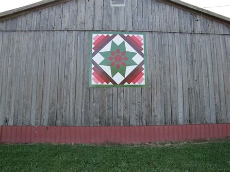 Stop #12: Amish Dahlia – Barn Quilts in Garrett County, Maryland