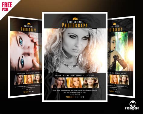[Download]Professional Photography Flyer PSD | PsdDaddy.com