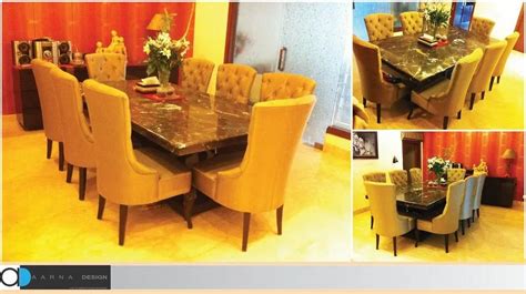 6 Seater Dining Table Set at best price in New Delhi by Aarna Interior &Designer | ID: 9124592673