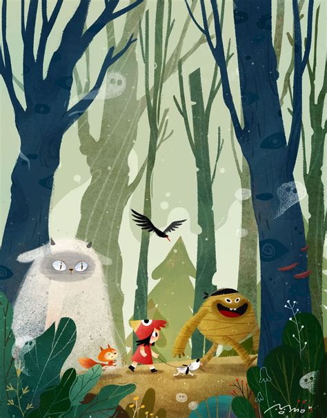 Forest Adventure | Forest illustration, Book illustration art, Picture ...