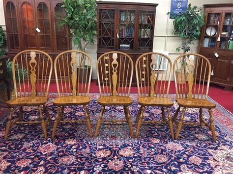 Bent Brothers Oak Windsor Chairs ($199 each)