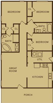 Floor Plans – Pecan Grove Apartments