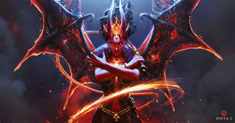 Wallpaper : Queen of Pain, Dota 2 4096x2160 - nART - 1889107 - HD ...