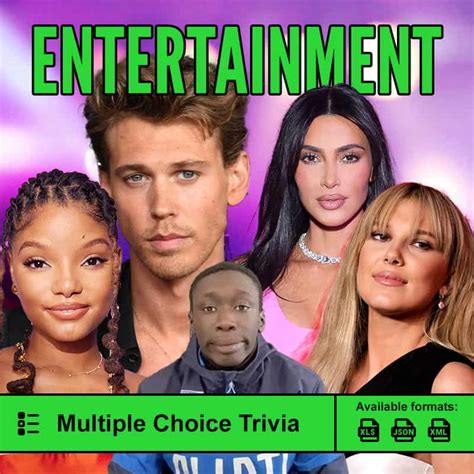 700 x Entertainment Trivia Pack - #1 website for Trivia Packs