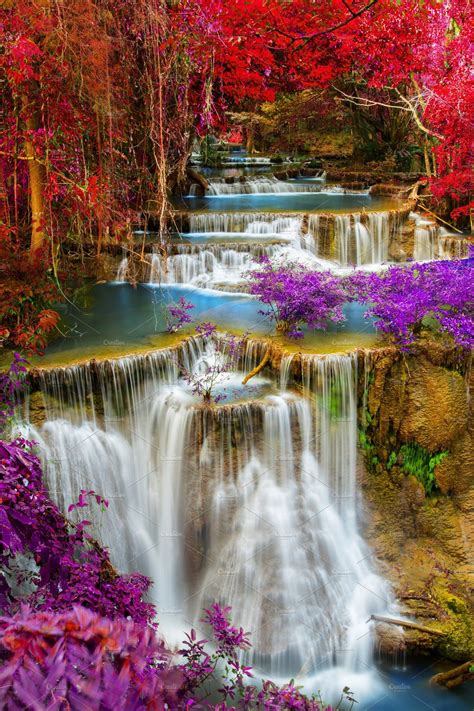 Waterfall | Beautiful waterfalls, Waterfall, Beautiful nature wallpaper