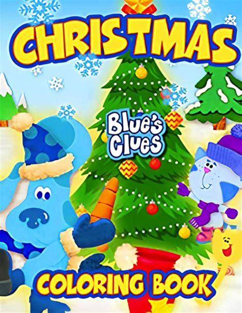 Buy Blue's Clues Christmas Coloring Book: Christmas Designs Coloring ...