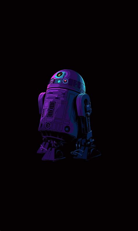 R2-D2 Star Wars, neon, r2, r2d2, HD phone wallpaper | Peakpx