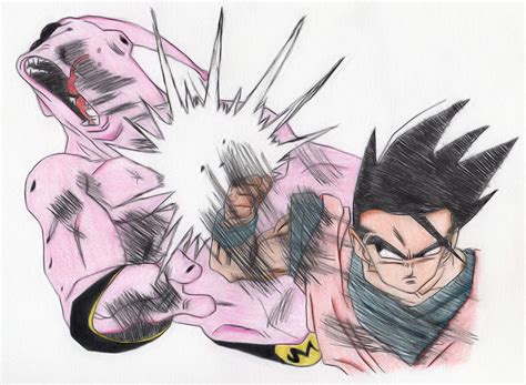 Gohan vs Buu part 2 by Tasslekender on DeviantArt