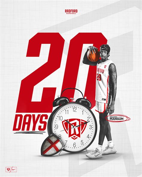 Radford Basketball 2021-2022 Preseason Graphics :: Behance