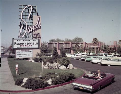 Sands Hotel Sign and Marquee – 1960 ca – Invisible Themepark