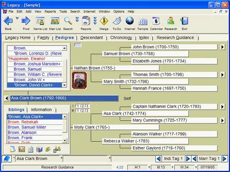 Legacy 9 Family Tree Deluxe - fasrbrain