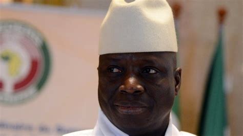 Yahya Jammeh faces arrest if he returns to Gambia - minister - BBC News