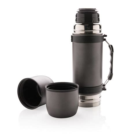 Vacuum Flask With 2 Cups | Branded Thermos Flasks | Universal Mugs