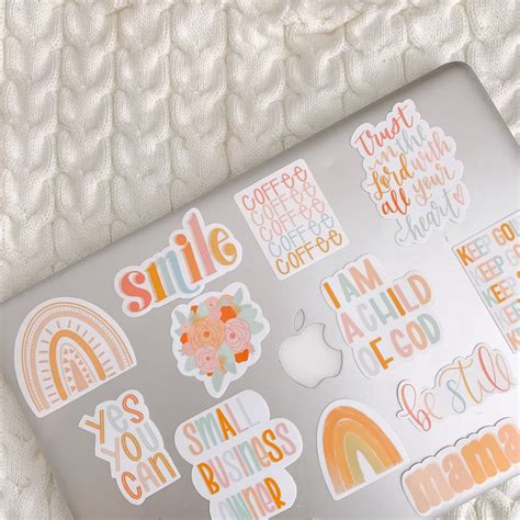Aesthetic Laptop Stickers in 2021 | Sticker shop, Cute laptop stickers, Sticker design