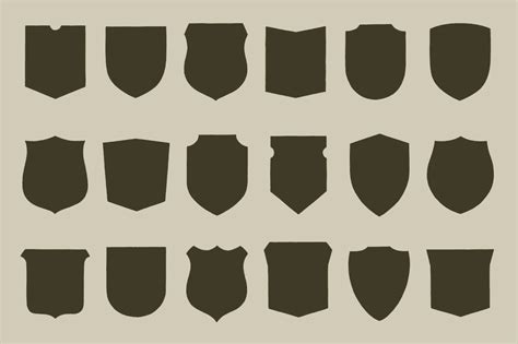 6 Badge Shapes Vector Images - Star Badge Vector, Vintage Vector Shapes and Free Photoshop ...