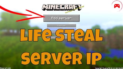 Minecraft LifeSteal Server IP Address - YouTube