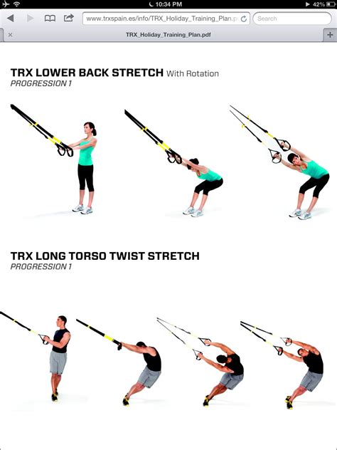 Printable Trx Exercises - Printable Calendar