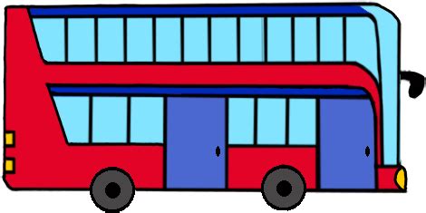 Double-decker Bus Clipart - Full Size Clipart (#5748291) - PinClipart