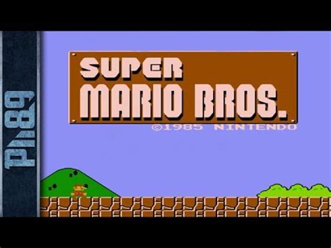 Super Mario Bros. (1985) Full Walkthrough NES Gameplay [Nostalgia ...