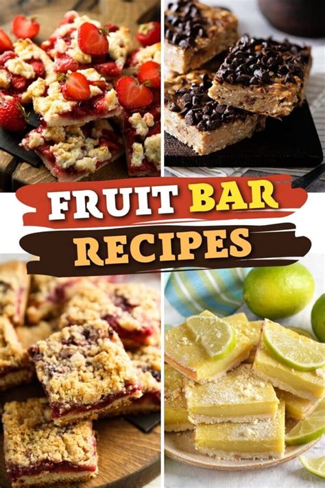 25 Homemade Fruit Bar Recipes and Ideas - Insanely Good