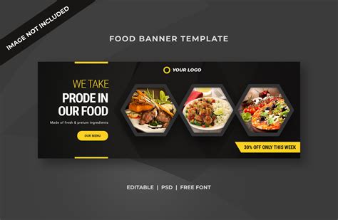Food Banner Design Template Free Psd Download Indiate - vrogue.co