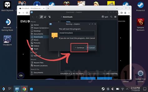 How to Install EmuDeck on the Steam Deck - Pi My Life Up