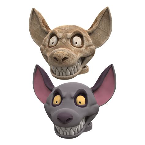 STL file BANZAI (HYENA) - LION KING MUSICAL - MASK 🐾・3D printable model ...