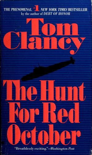 The hunt for Red October (1985 edition) | Open Library